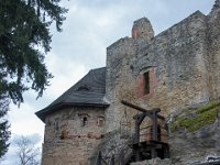 2022-02-05 Rozhledna Hysly-Cimburk-34  Zřícenina hradu Cimburk